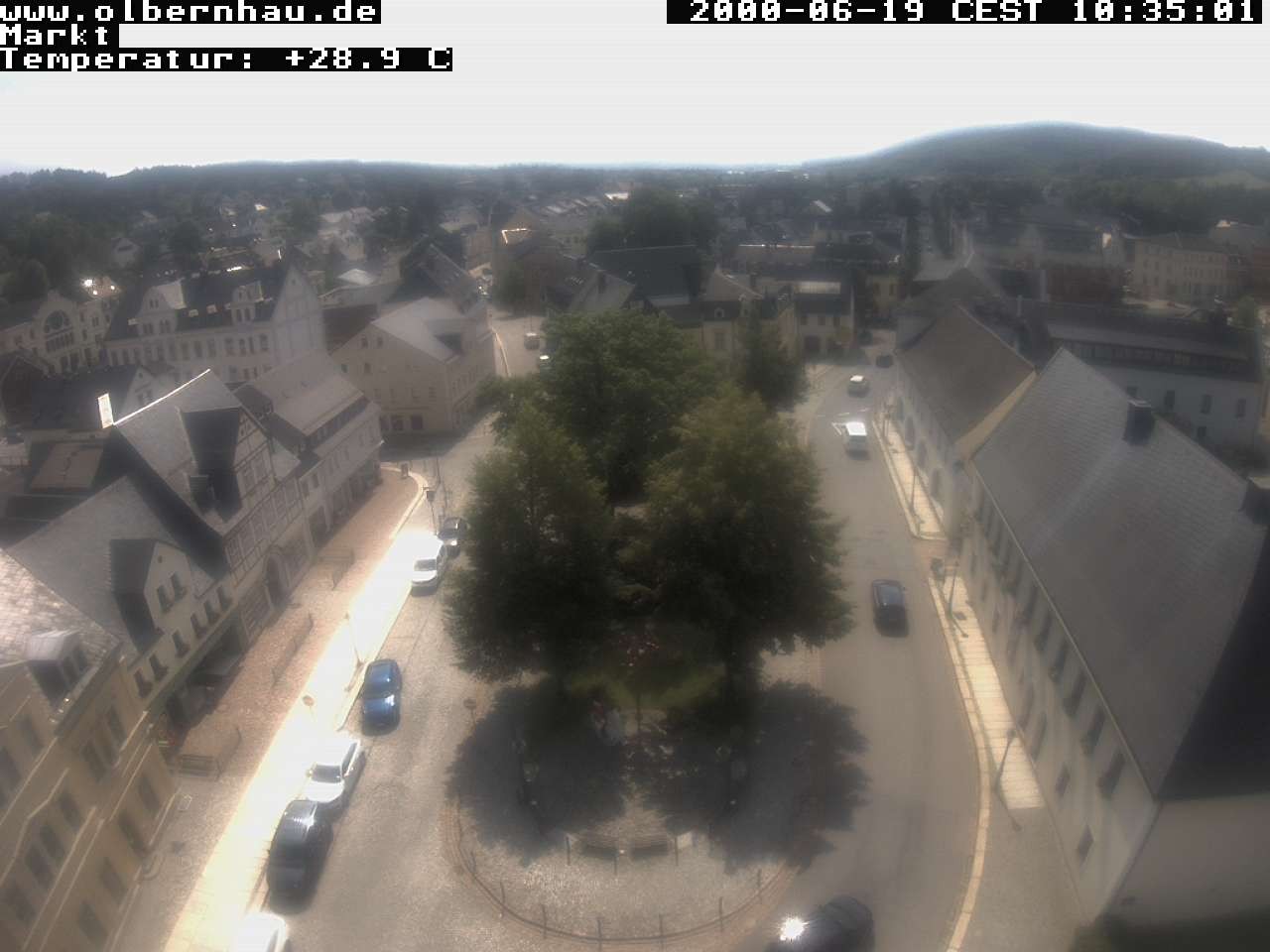 Archiv Foto Webcam Stadtkirche Olbernhau