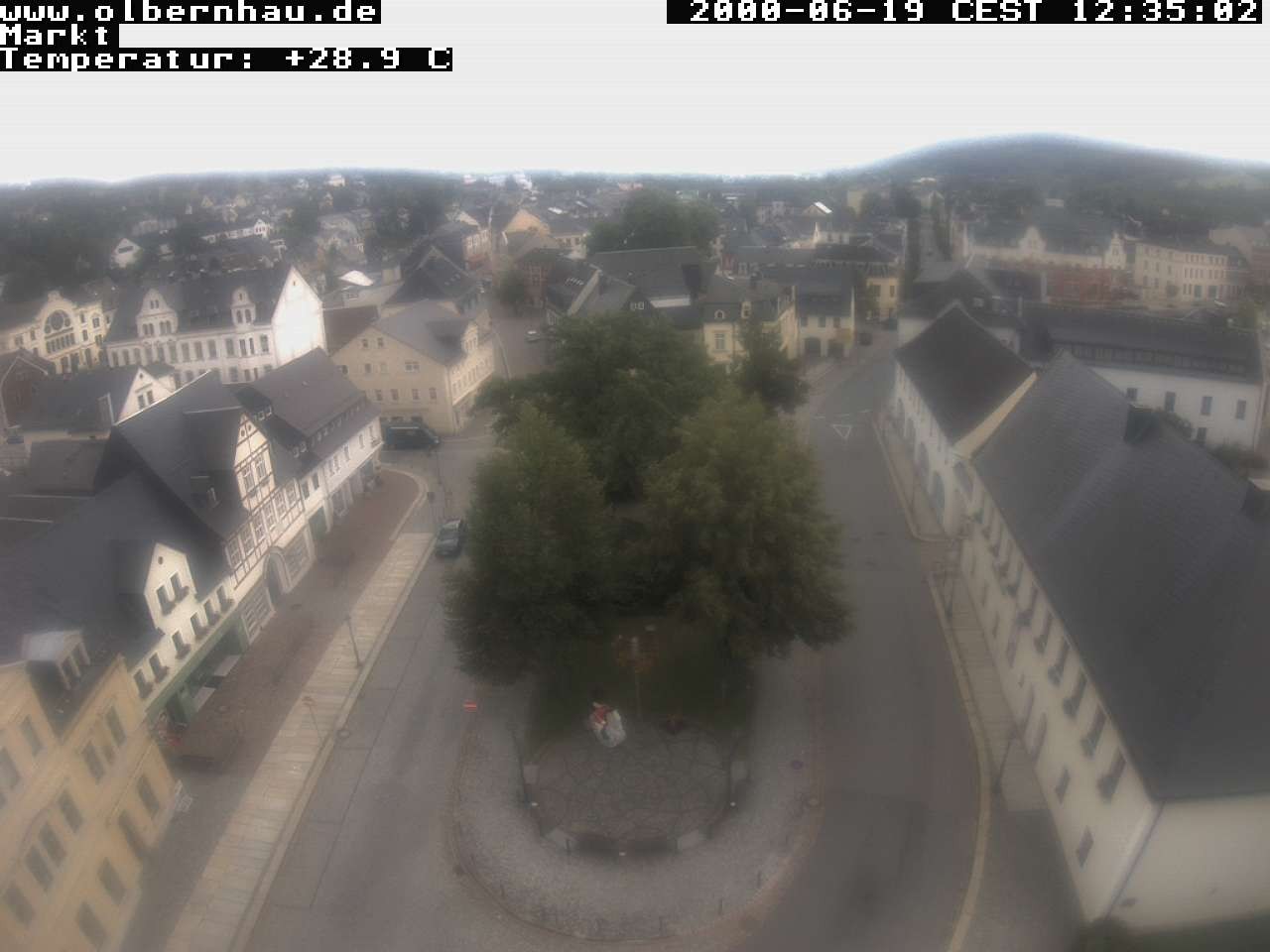 Archiv Foto Webcam Stadtkirche Olbernhau