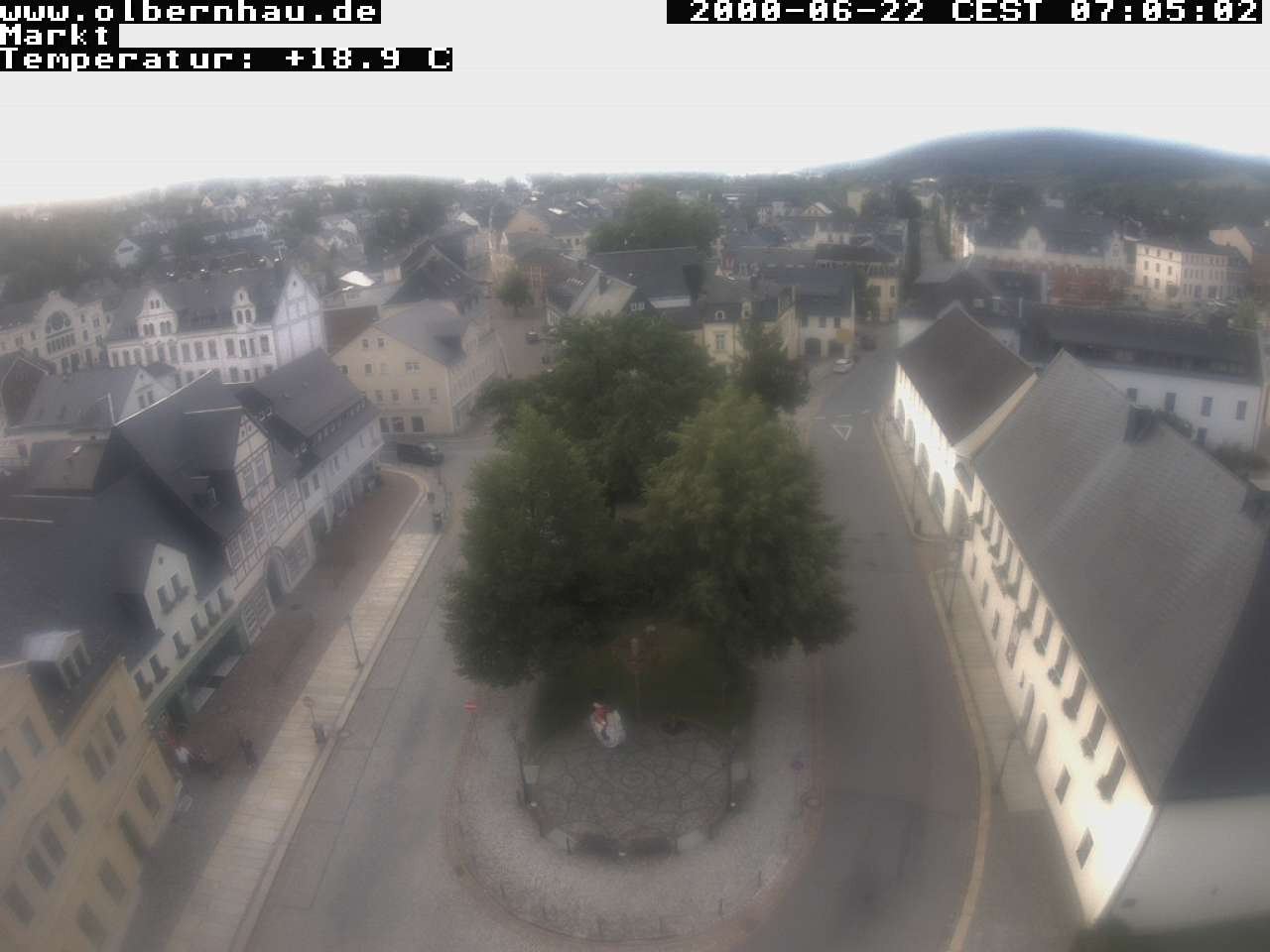 Archiv Foto Webcam Stadtkirche Olbernhau