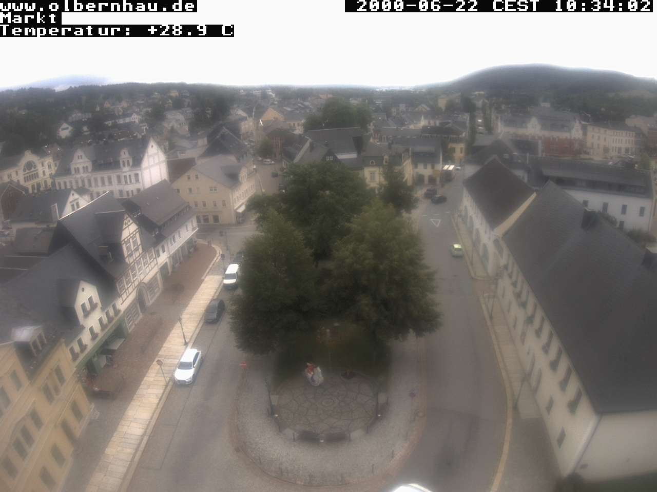 Archiv Foto Webcam Stadtkirche Olbernhau