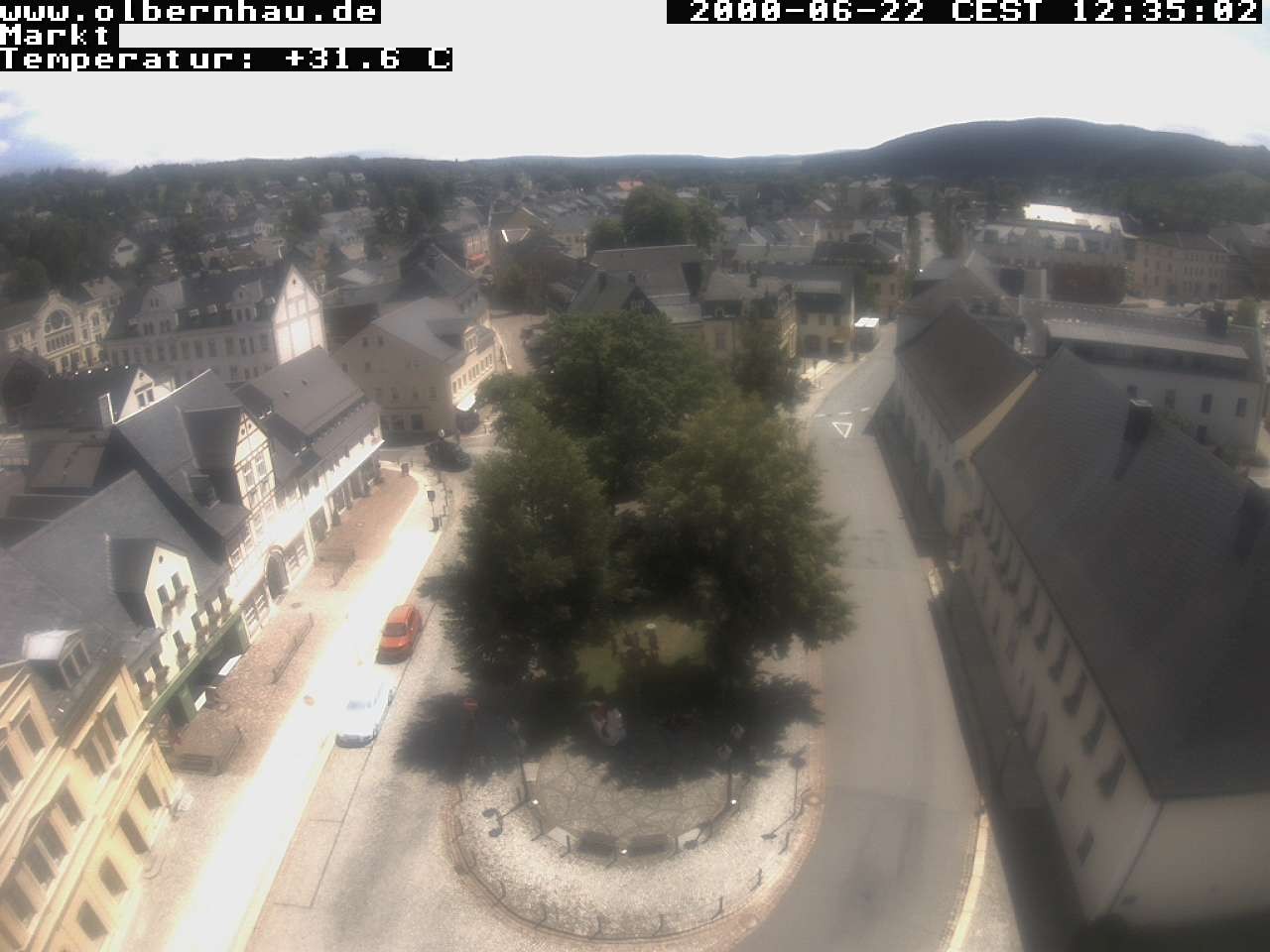 Archiv Foto Webcam Stadtkirche Olbernhau