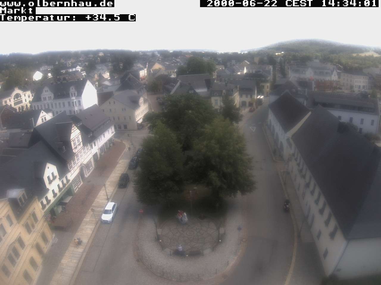 Archiv Foto Webcam Stadtkirche Olbernhau