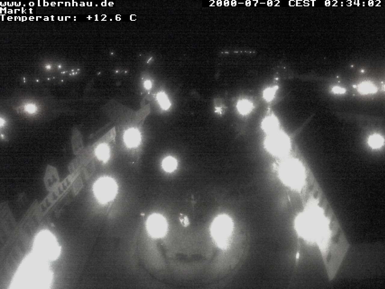 Archiv Foto Webcam Stadtkirche Olbernhau