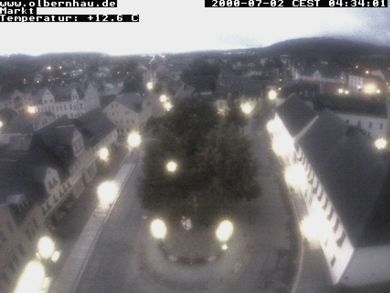 Archiv Foto Webcam Stadtkirche Olbernhau
