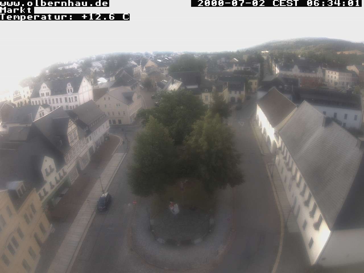 Archiv Foto Webcam Stadtkirche Olbernhau