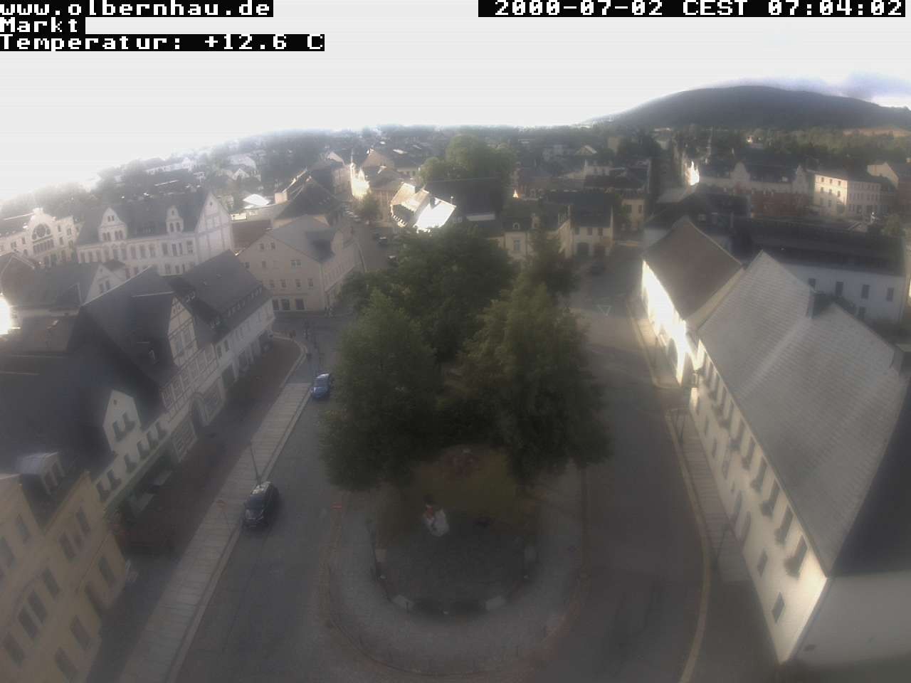 Archiv Foto Webcam Stadtkirche Olbernhau