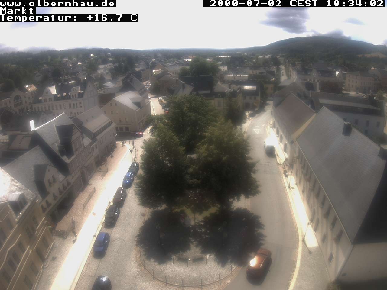 Archiv Foto Webcam Stadtkirche Olbernhau