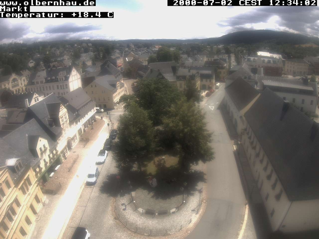 Archiv Foto Webcam Stadtkirche Olbernhau