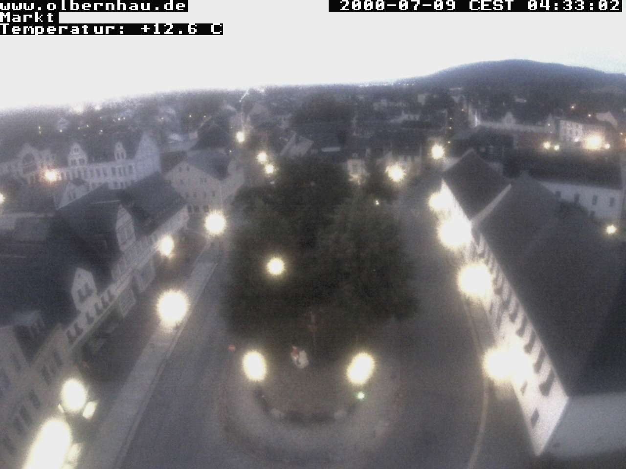 Archiv Foto Webcam Stadtkirche Olbernhau