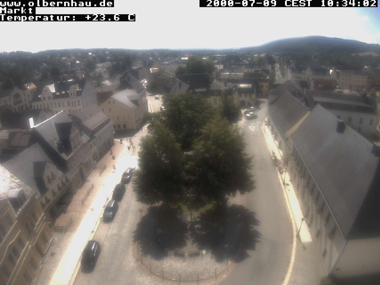 Archiv Foto Webcam Stadtkirche Olbernhau