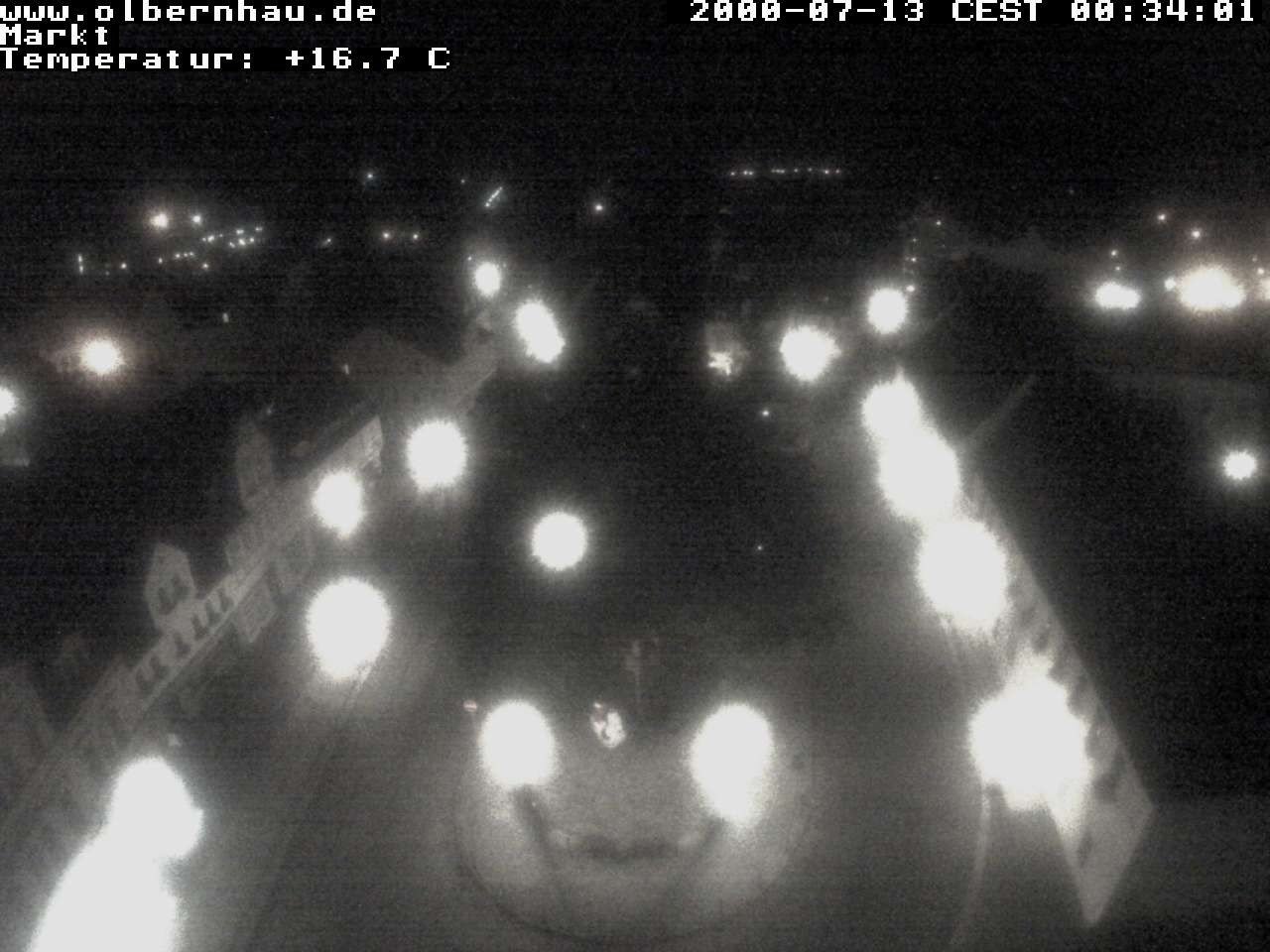 Archiv Foto Webcam Stadtkirche Olbernhau