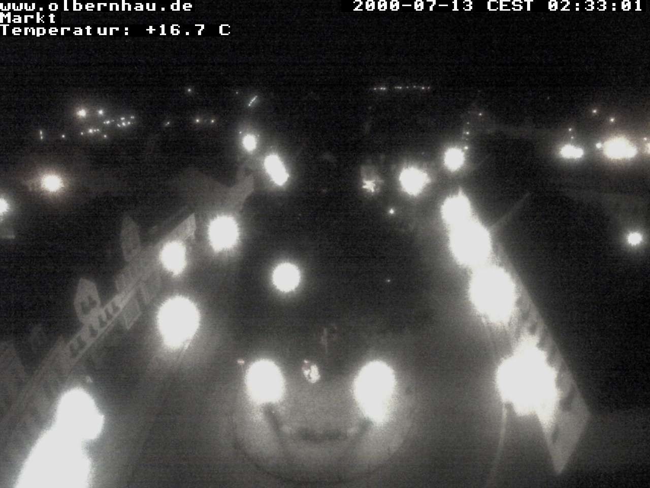 Archiv Foto Webcam Stadtkirche Olbernhau