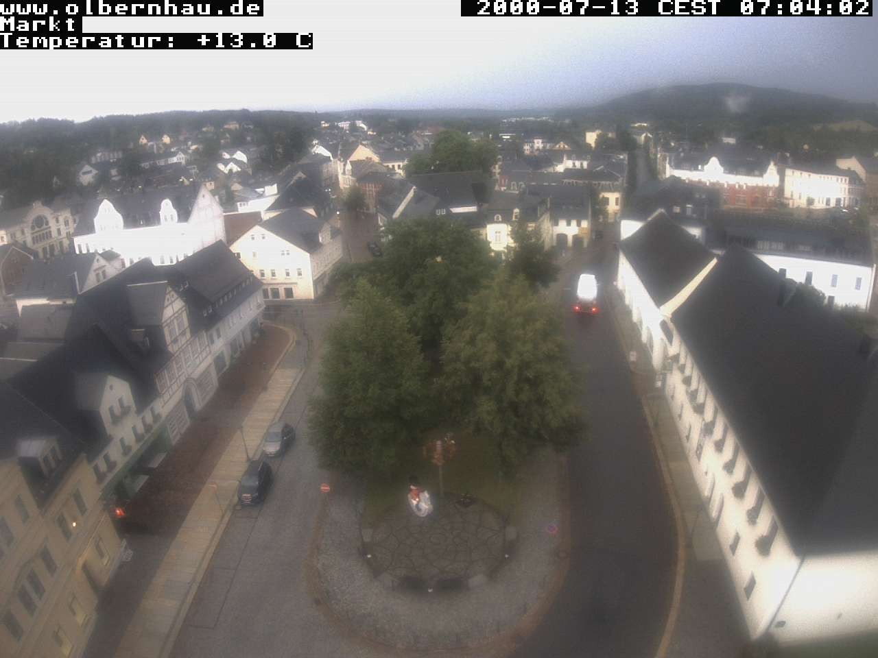 Archiv Foto Webcam Stadtkirche Olbernhau