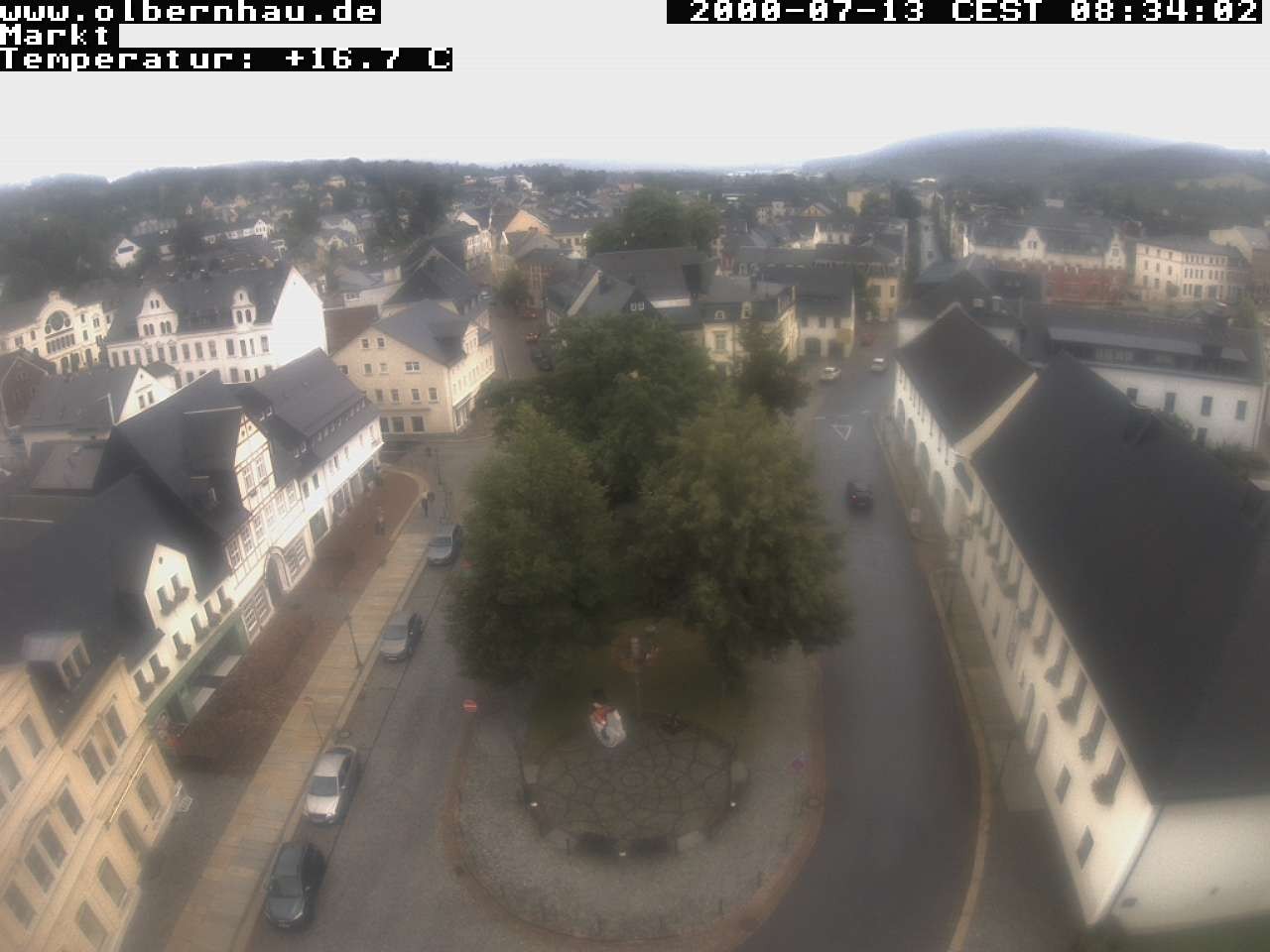 Archiv Foto Webcam Stadtkirche Olbernhau