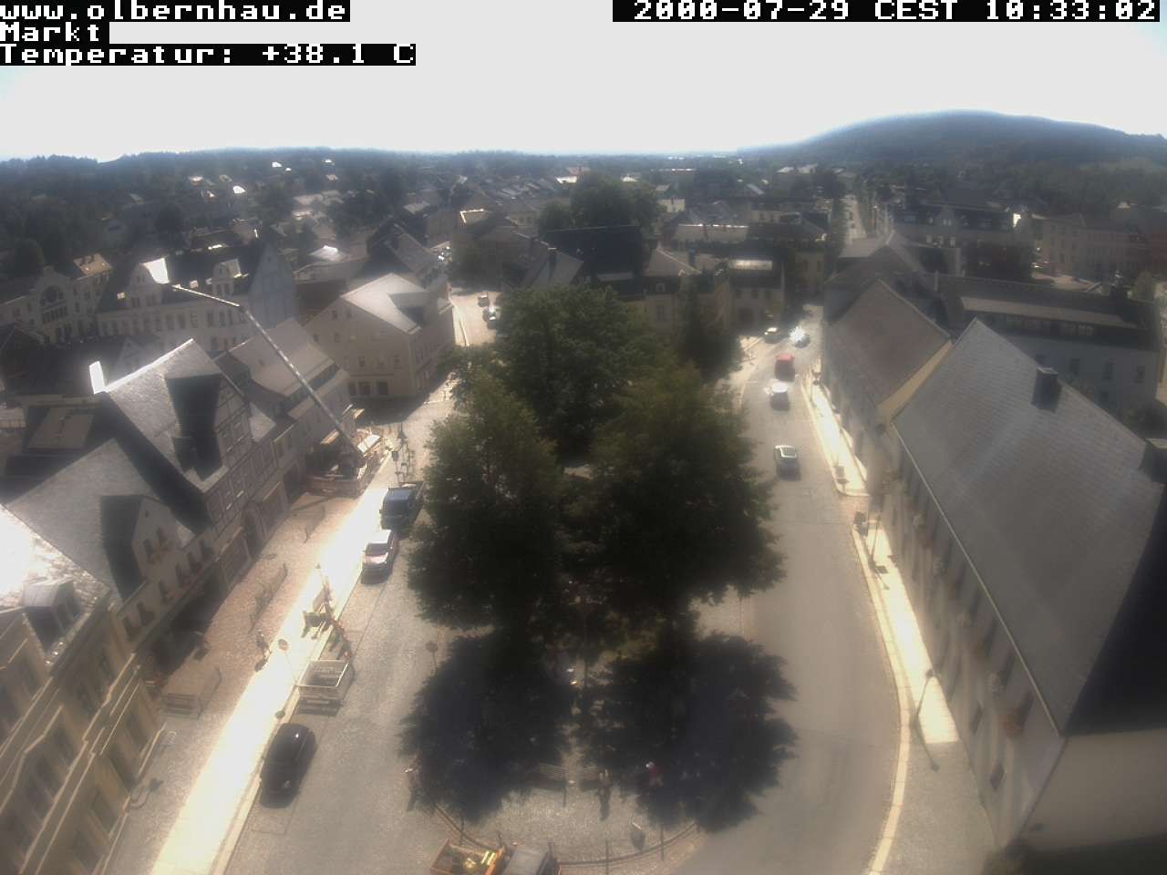 Archiv Foto Webcam Stadtkirche Olbernhau
