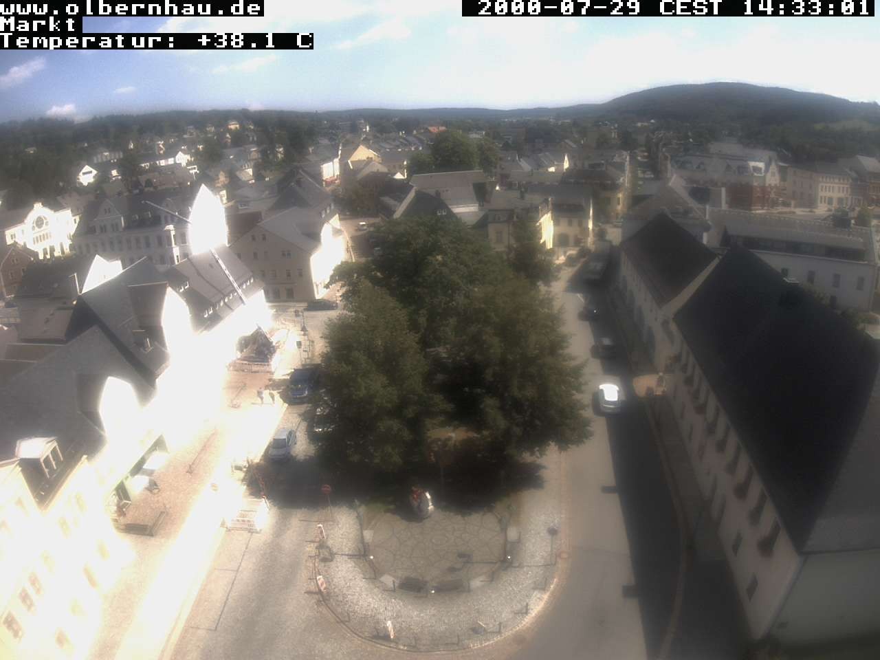 Archiv Foto Webcam Stadtkirche Olbernhau