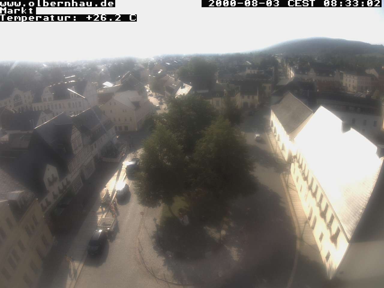Archiv Foto Webcam Stadtkirche Olbernhau