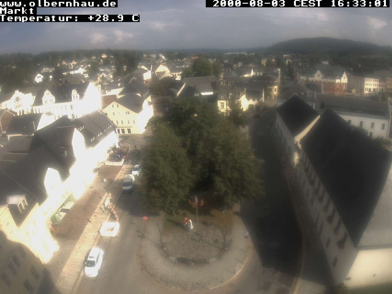 Archiv Foto Webcam Stadtkirche Olbernhau