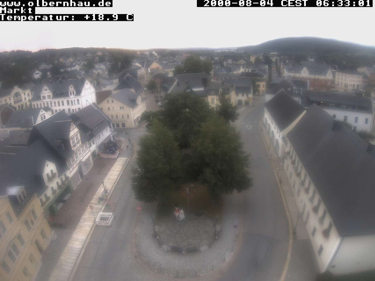 Archiv Foto Webcam Stadtkirche Olbernhau