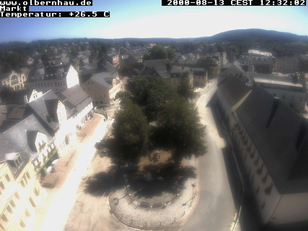 Archiv Foto Webcam Stadtkirche Olbernhau