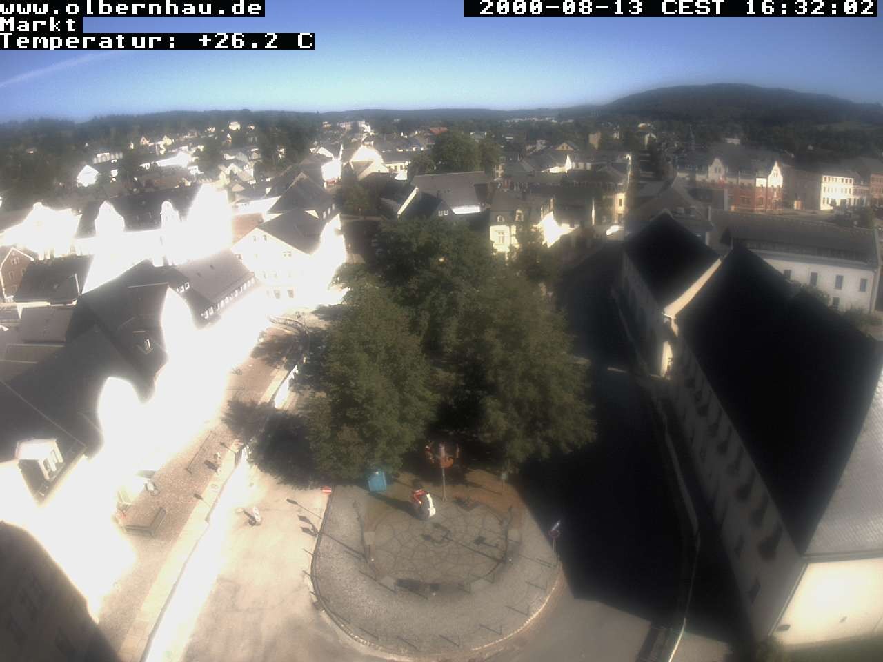 Archiv Foto Webcam Stadtkirche Olbernhau