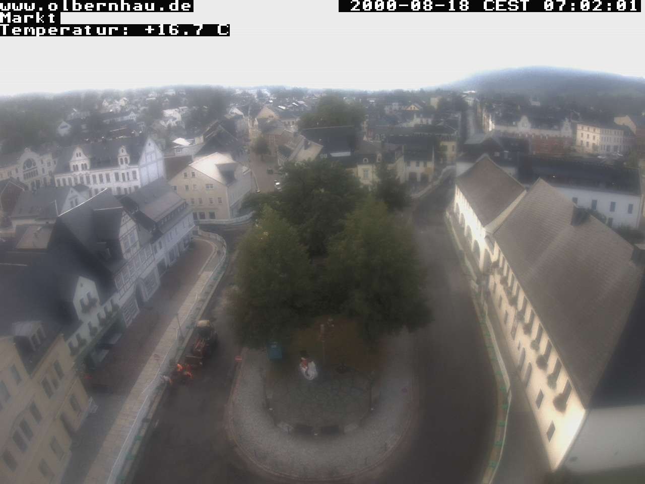 Archiv Foto Webcam Stadtkirche Olbernhau
