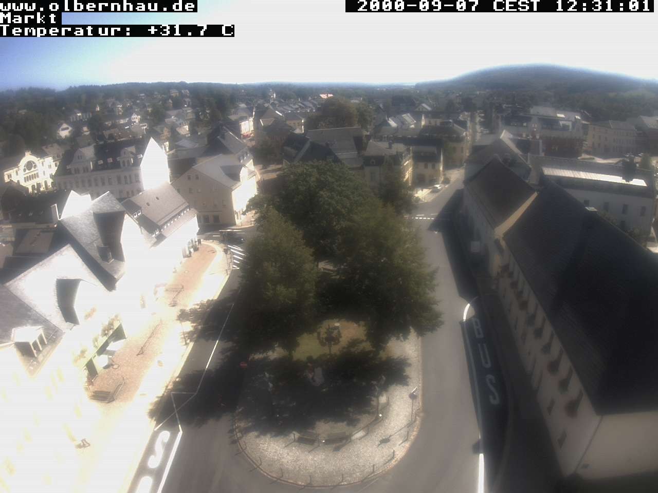Archiv Foto Webcam Stadtkirche Olbernhau