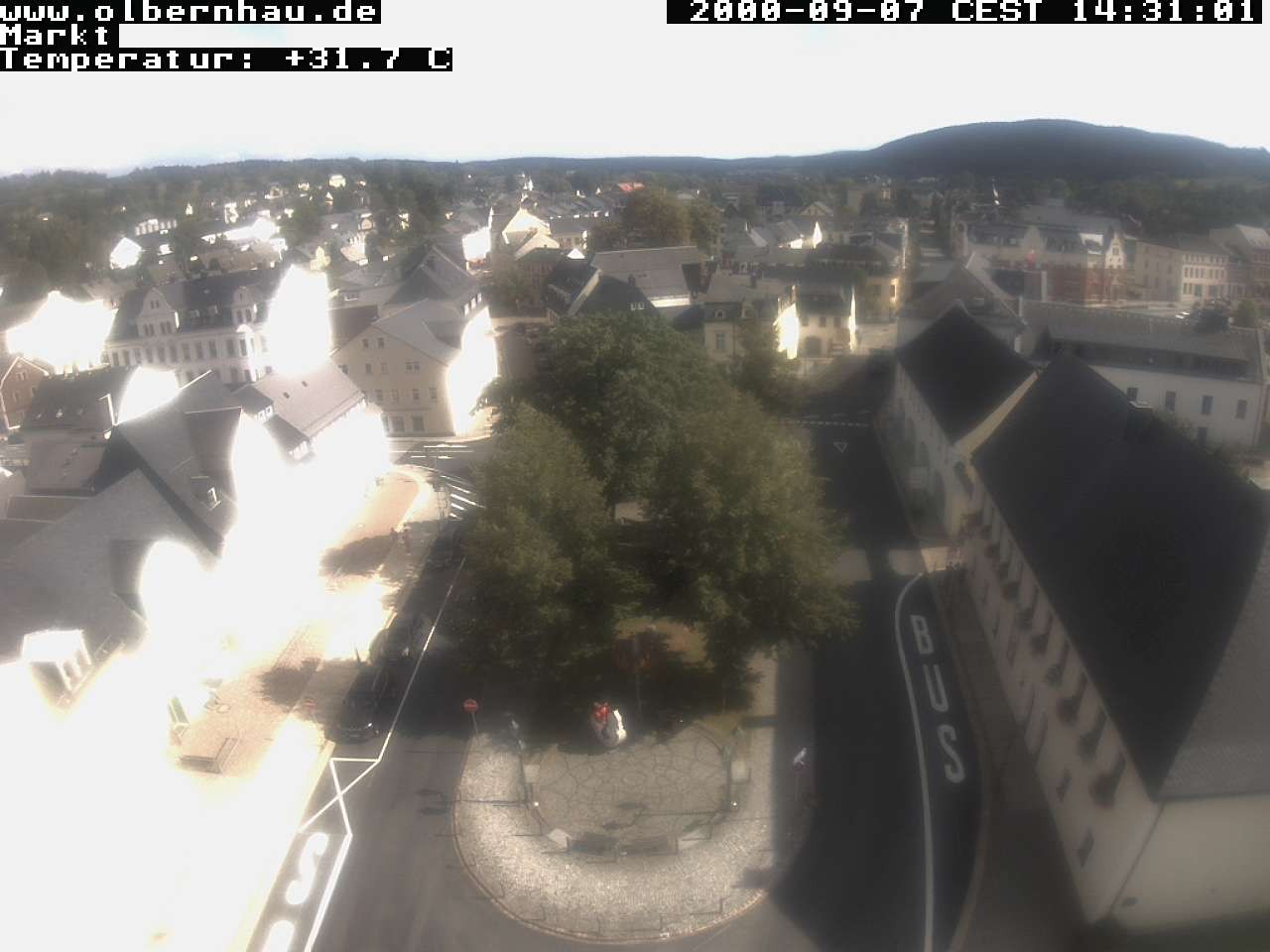 Archiv Foto Webcam Stadtkirche Olbernhau