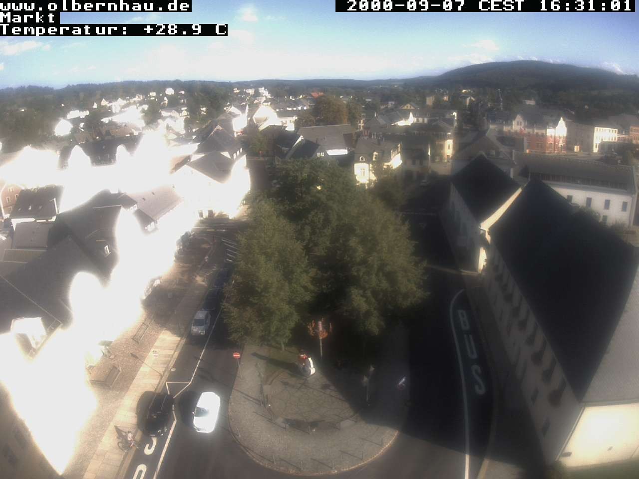 Archiv Foto Webcam Stadtkirche Olbernhau