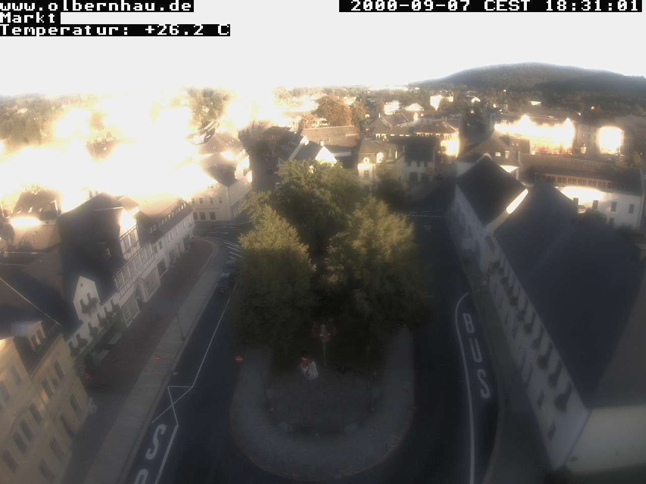Archiv Foto Webcam Stadtkirche Olbernhau