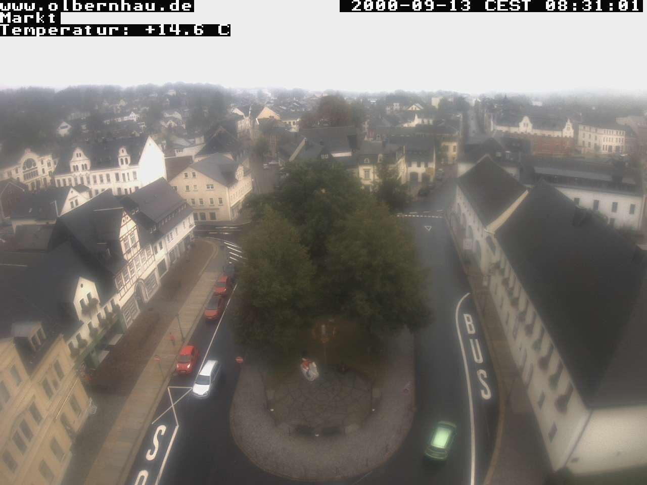 Archiv Foto Webcam Stadtkirche Olbernhau