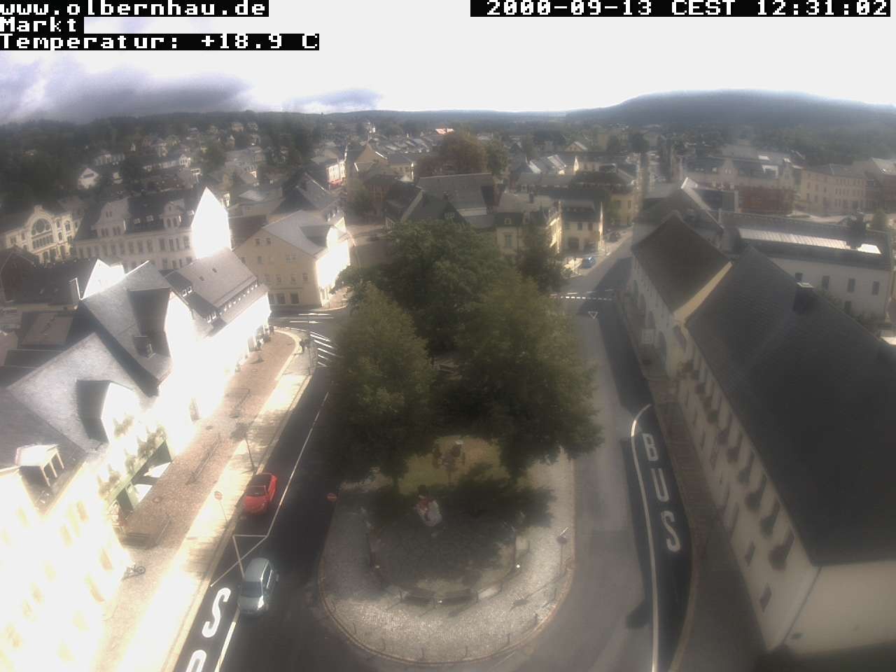 Archiv Foto Webcam Stadtkirche Olbernhau