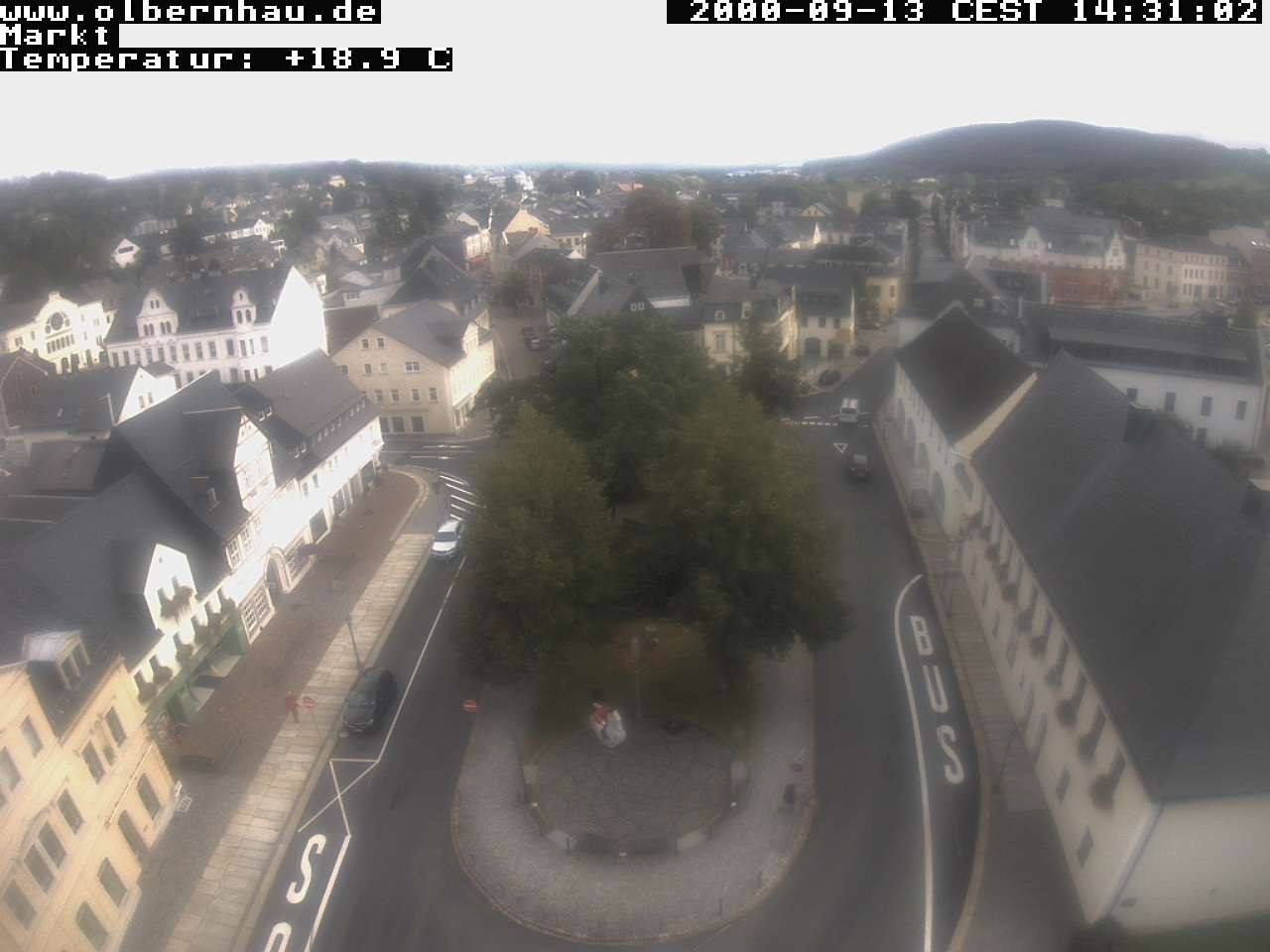 Archiv Foto Webcam Stadtkirche Olbernhau