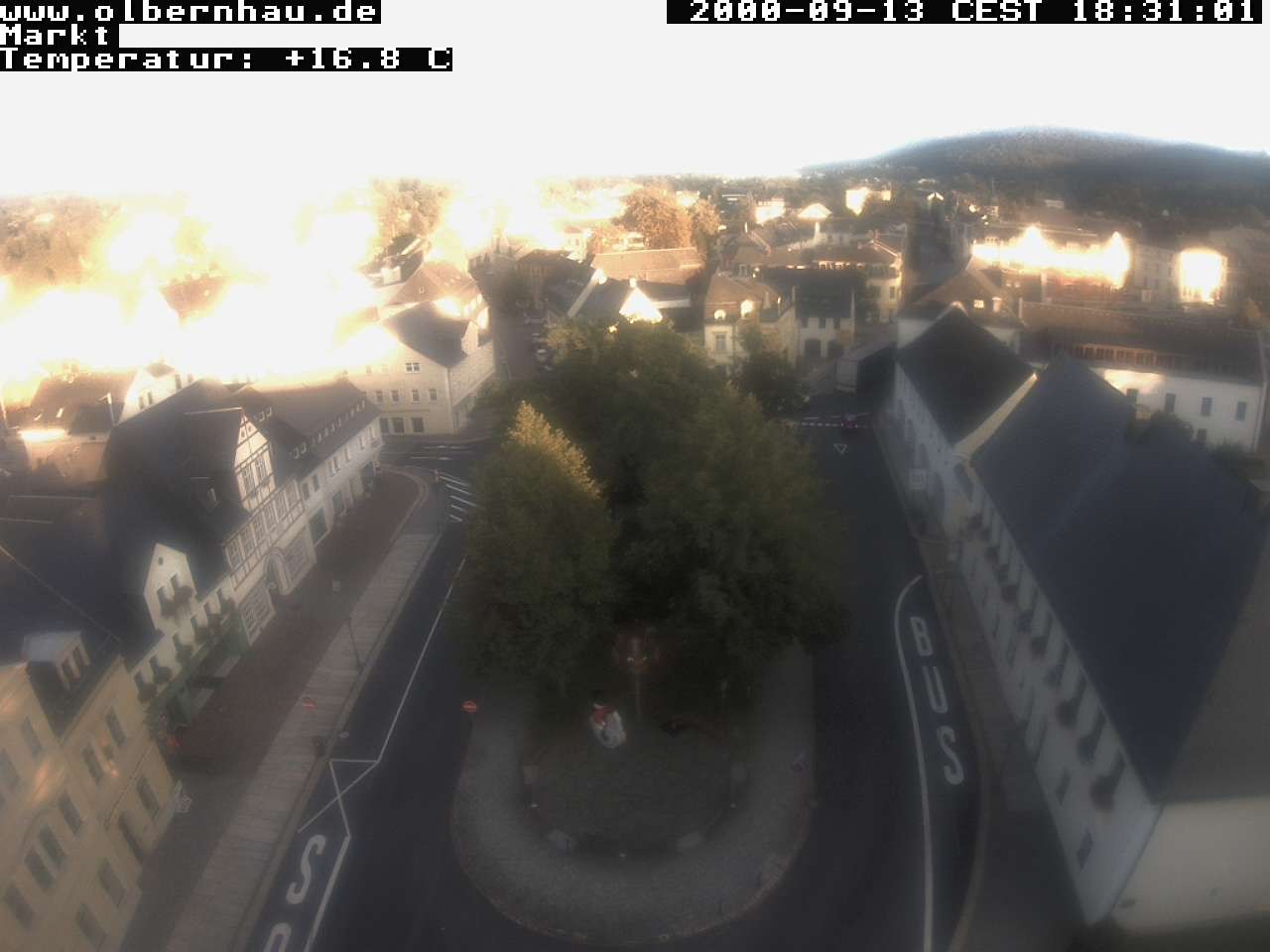 Archiv Foto Webcam Stadtkirche Olbernhau