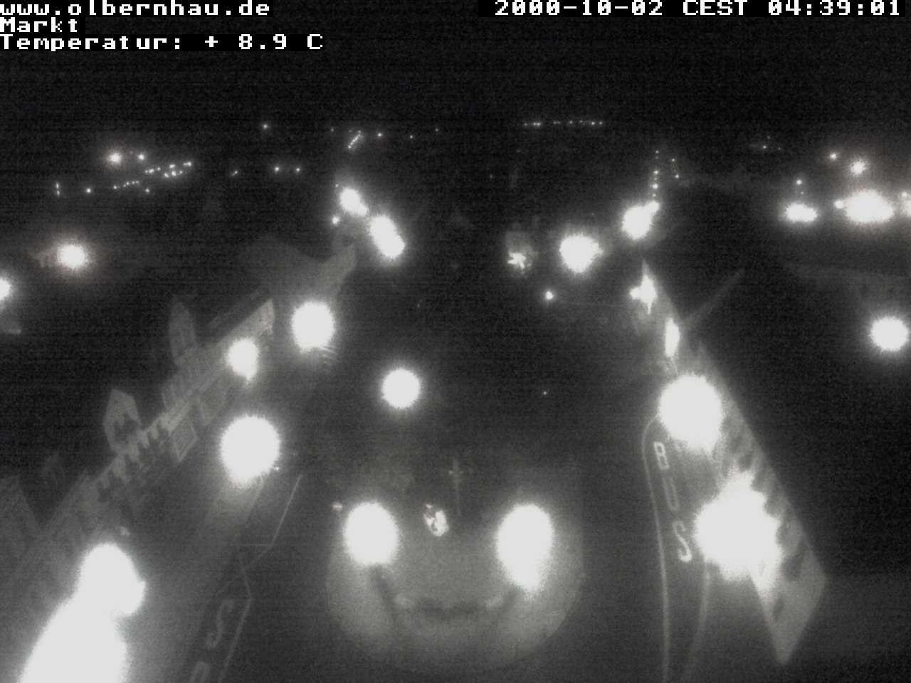 Archived image Webcam Olbernhau - City Church