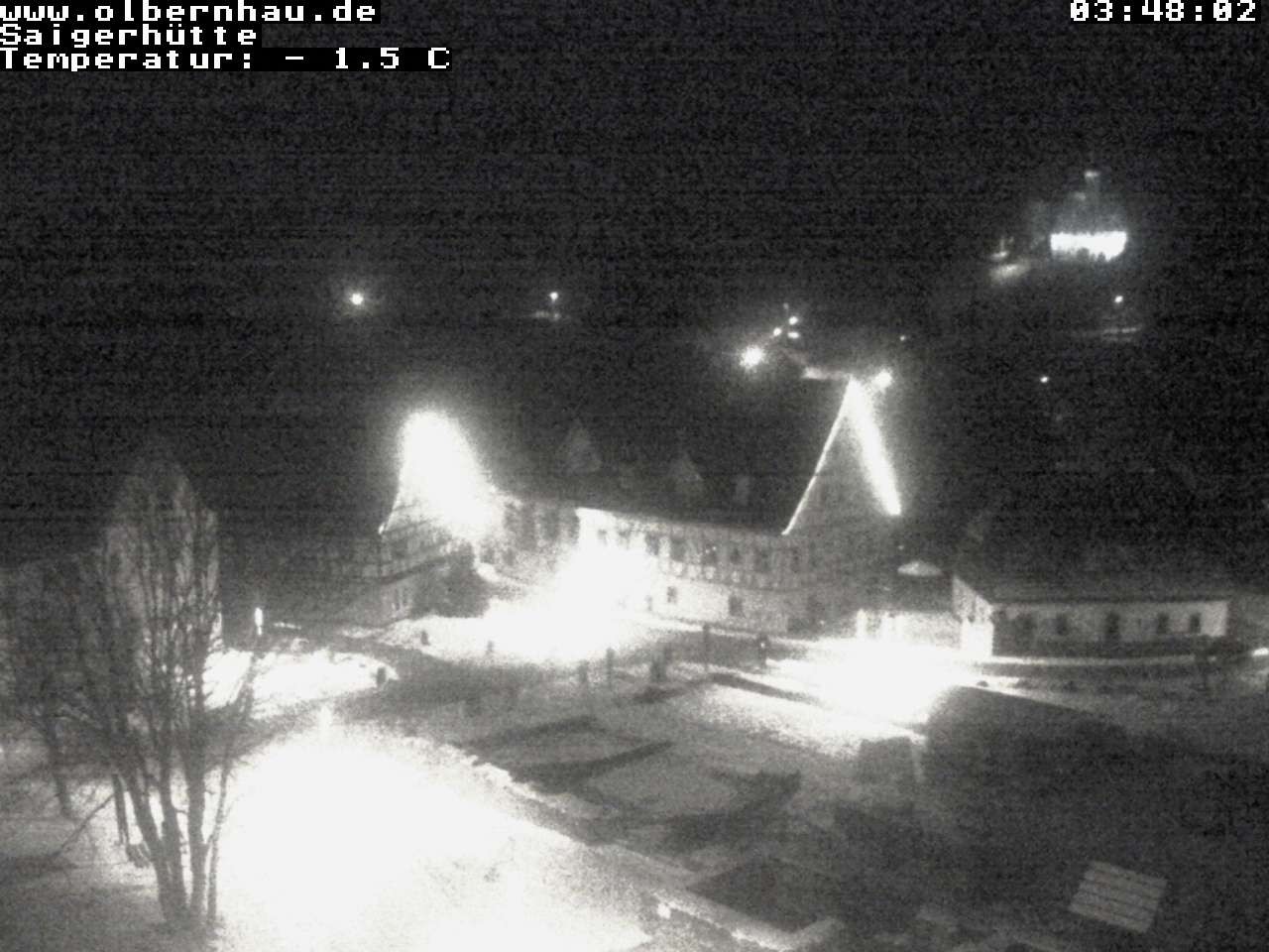 Archiv Foto Webcam Blick auf die Saigerhütte Olbernhau