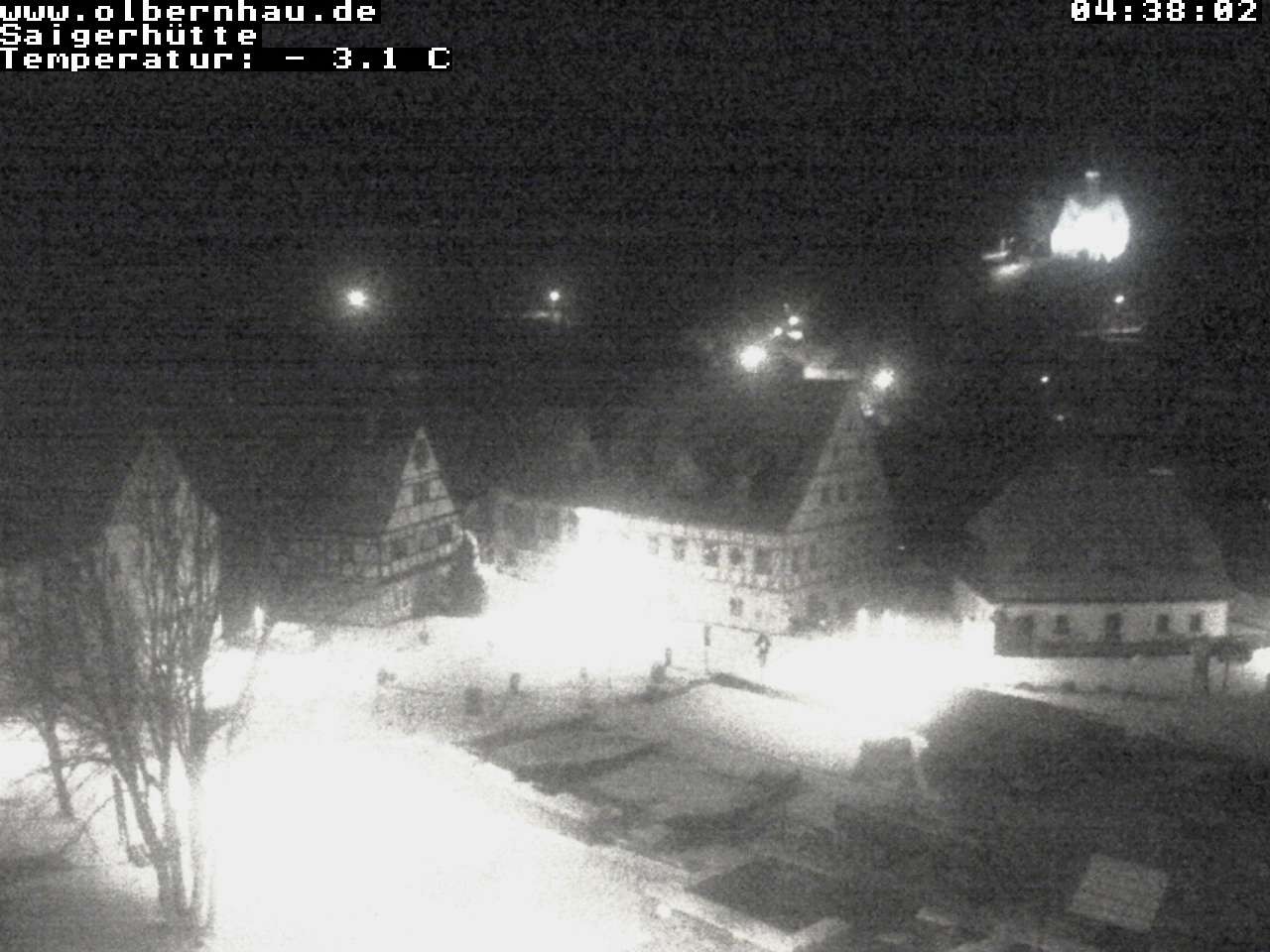 Archiv Foto Webcam Blick auf die Saigerhütte Olbernhau