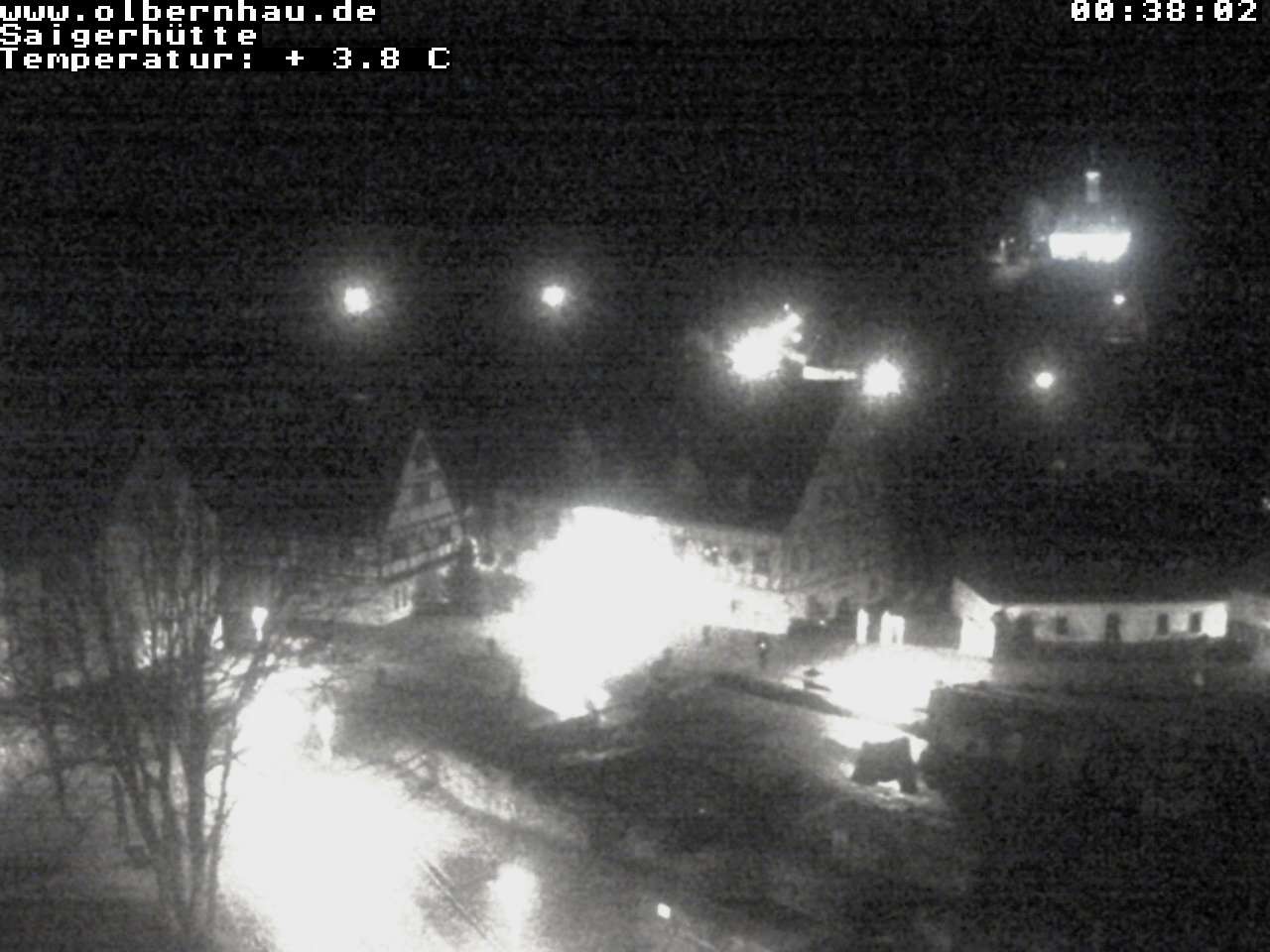 Archiv Foto Webcam Blick auf die Saigerhütte Olbernhau