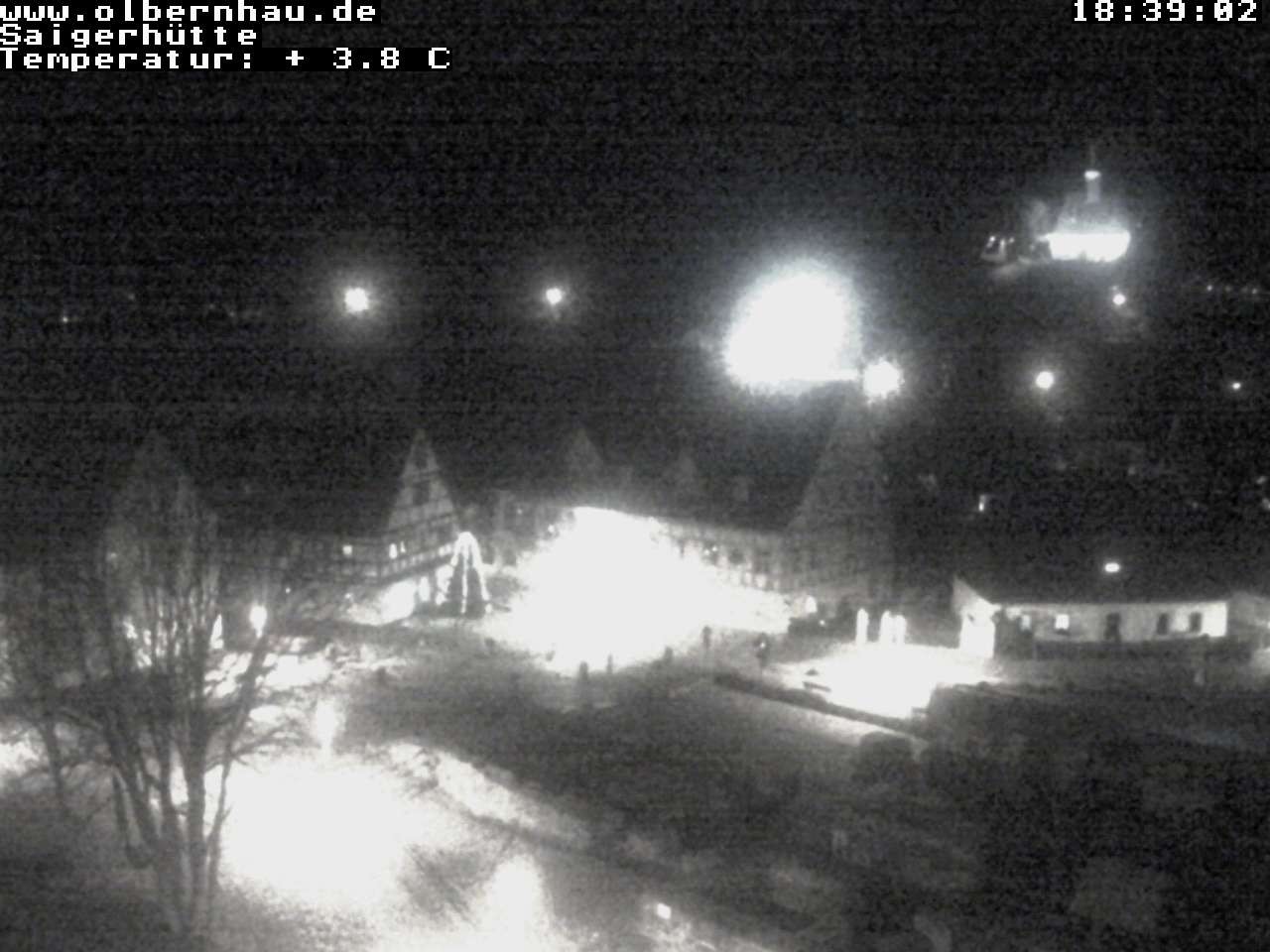 Archiv Foto Webcam Blick auf die Saigerhütte Olbernhau