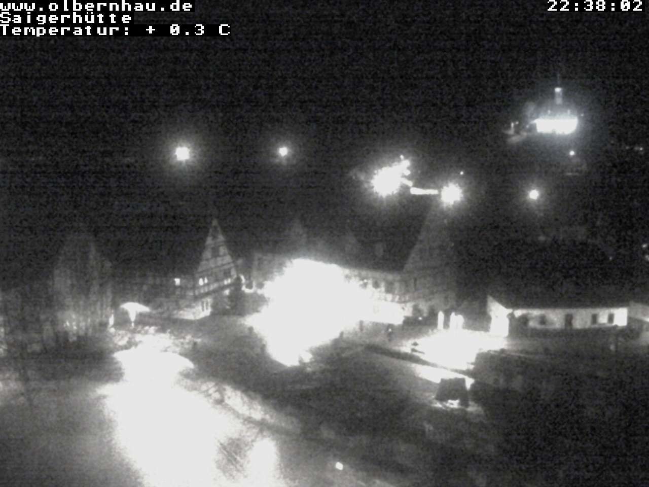 Archiv Foto Webcam Blick auf die Saigerhütte Olbernhau