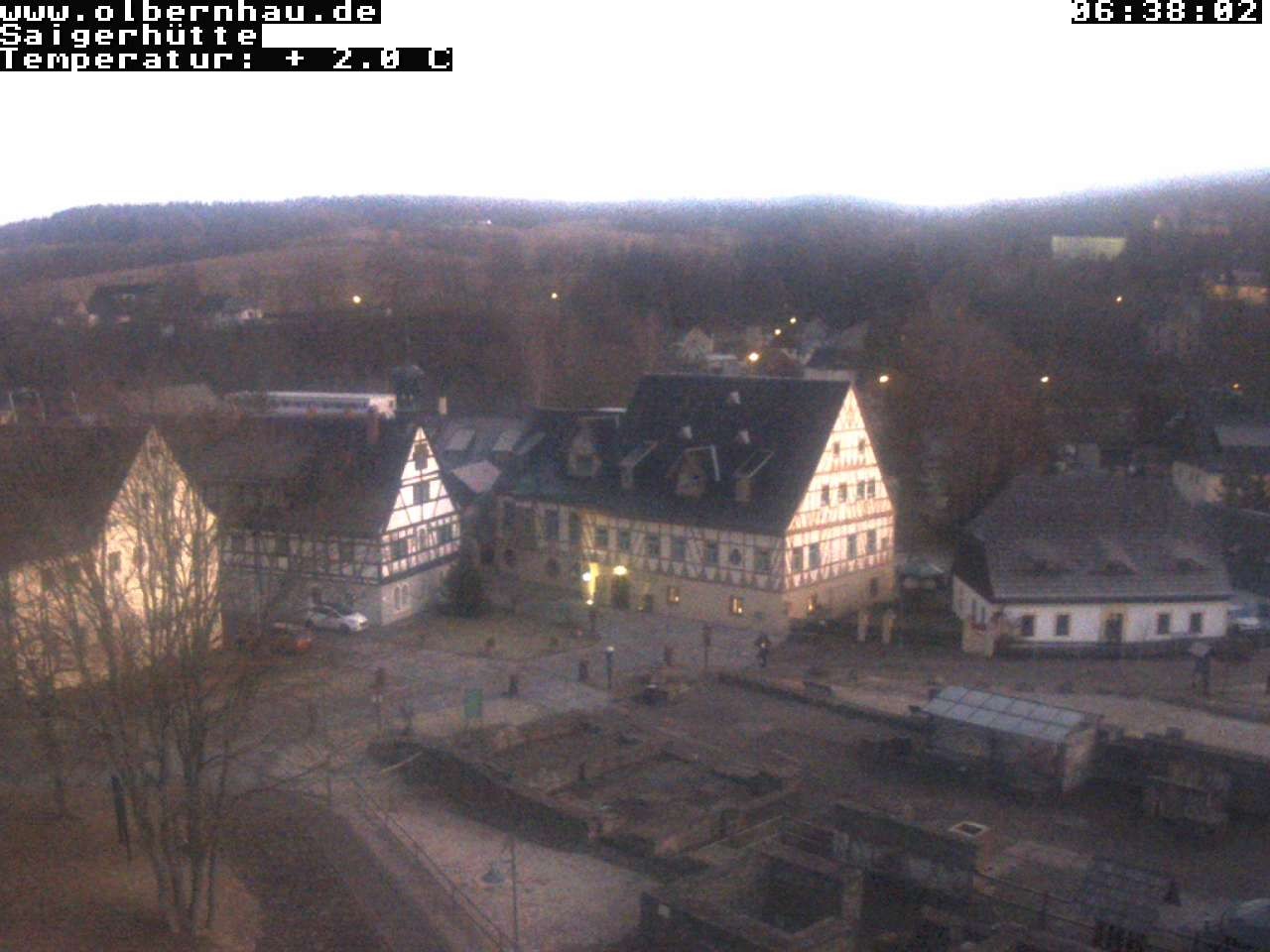 Archived image Webcam Saigerhütte Olbernhau (Museum)