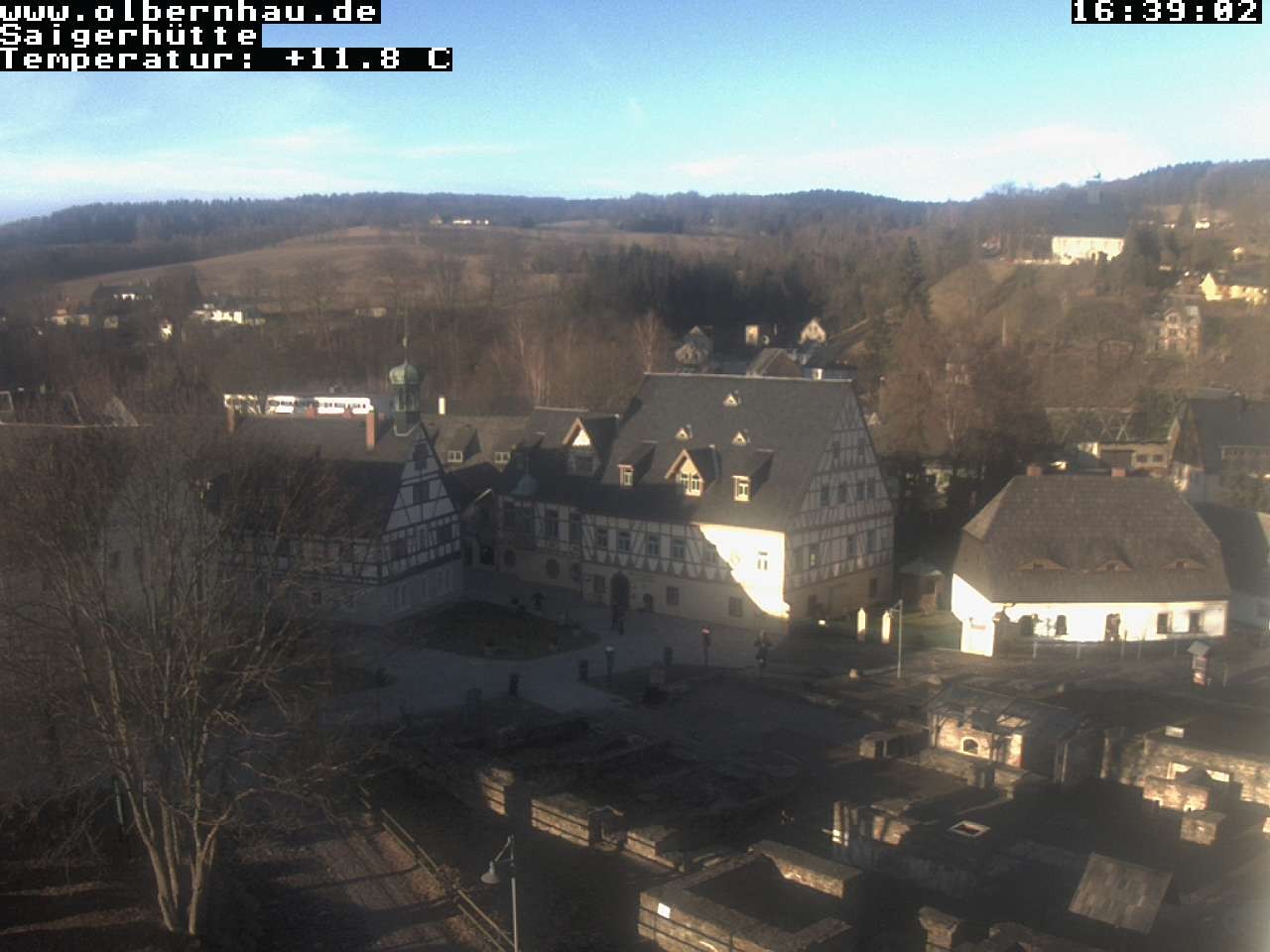 Archived image Webcam Saigerhütte Olbernhau (Museum)
