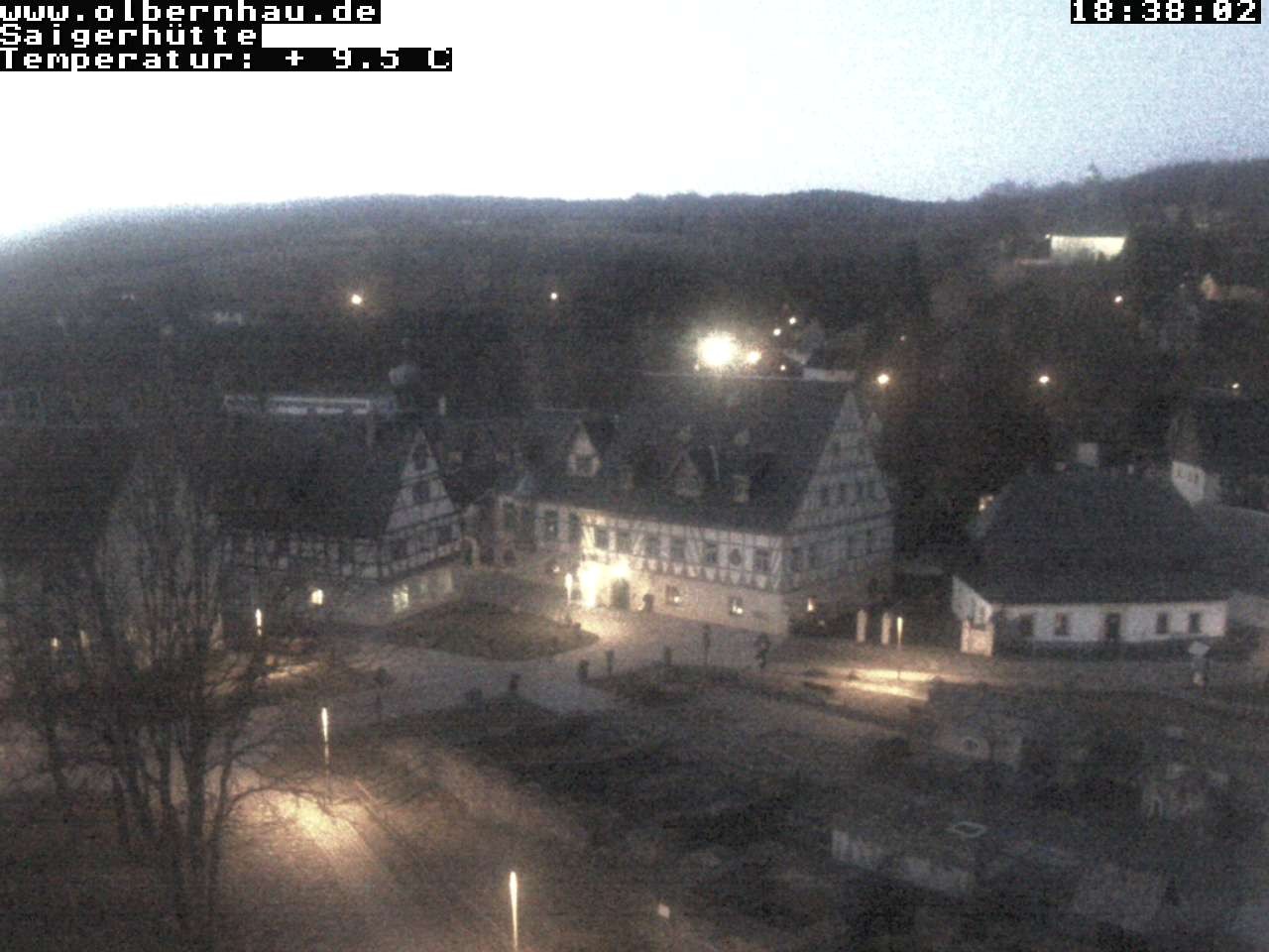 Archiv Foto Webcam Blick auf die Saigerhütte Olbernhau