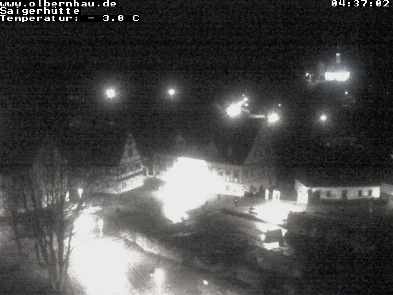 Archiv Foto Webcam Blick auf die Saigerhütte Olbernhau