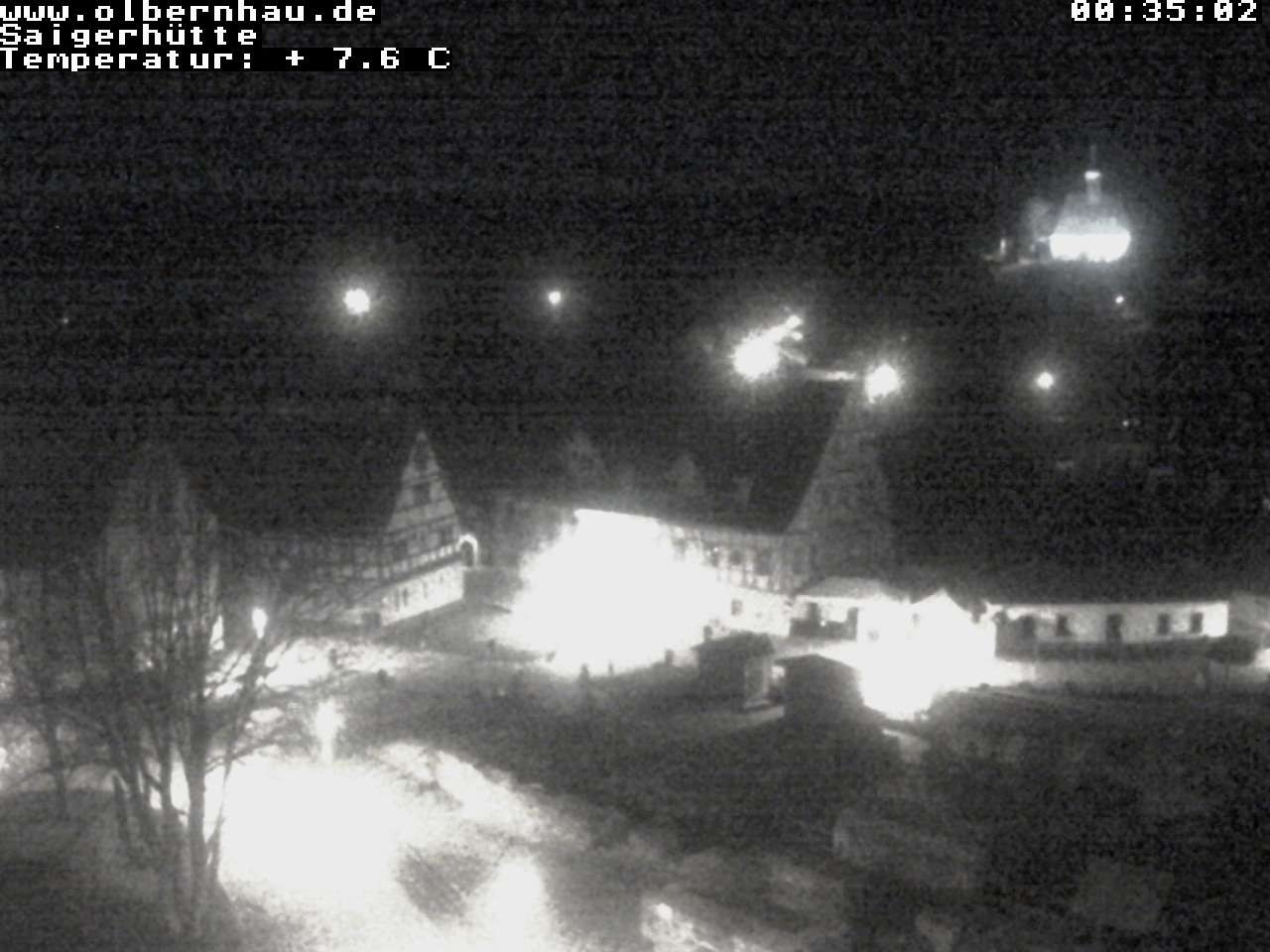 Archiv Foto Webcam Blick auf die Saigerhütte Olbernhau
