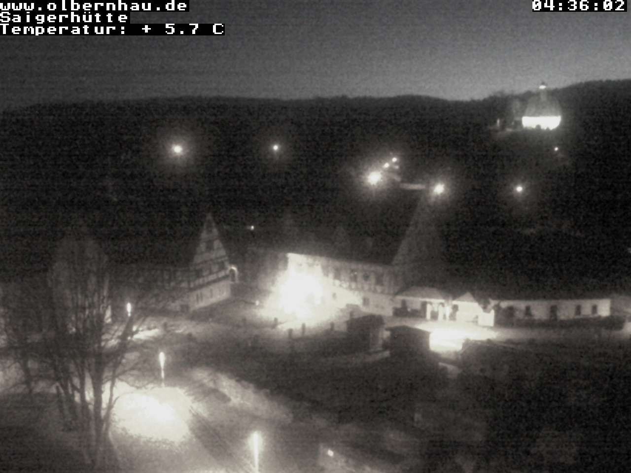 Archiv Foto Webcam Blick auf die Saigerhütte Olbernhau