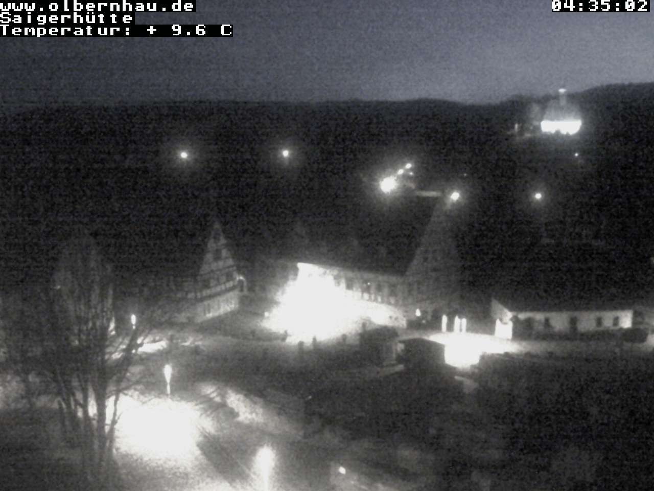 Archived image Webcam Saigerhütte Olbernhau (Museum)