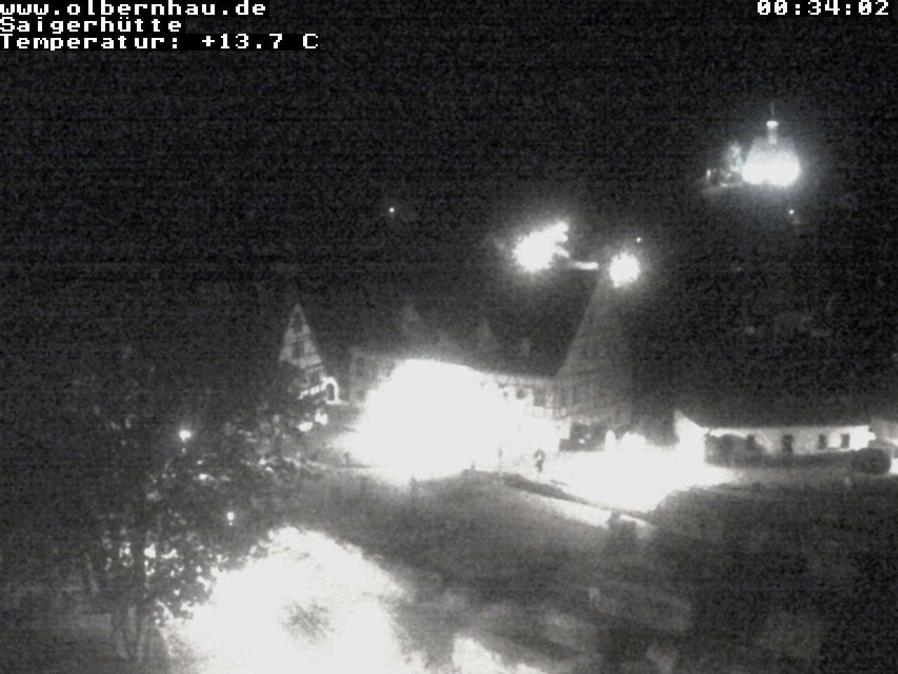 Archiv Foto Webcam Blick auf die Saigerhütte Olbernhau