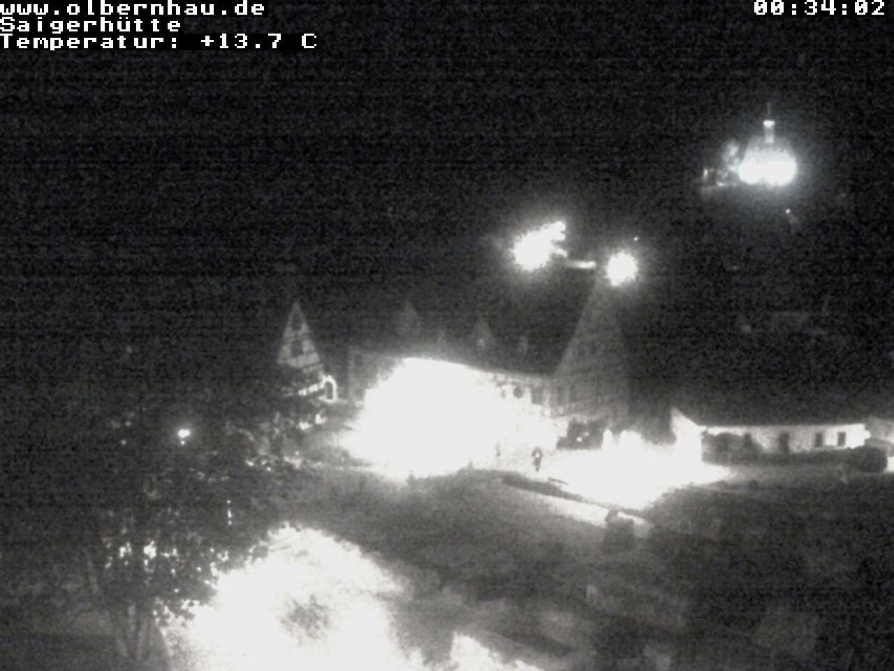 Archived image Webcam Saigerhütte Olbernhau (Museum)