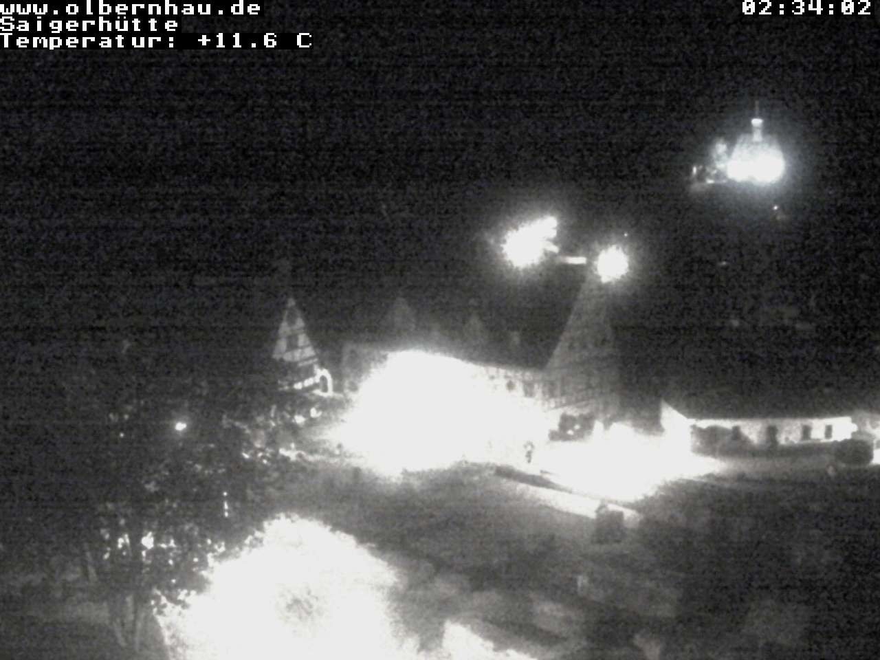 Archived image Webcam Saigerhütte Olbernhau (Museum)